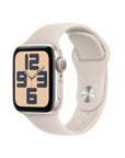 Apple Watch SE 2023 GPS Cassa 44mm in Alluminio Galassia con Cinturino Sport Galassia