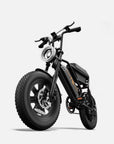 URLIFE Bicicletta Elettrica T16" x 3.0, Batteria Rimovibile da 48V 13Ah, Motore Brushless da 250W, Autonomia di 100km, Bici Elettrica con Doppia Sospensione