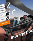 URLIFE Bicicletta Elettrica T16" x 3.0, Batteria Rimovibile da 48V 13Ah, Motore Brushless da 250W, Autonomia di 100km, Bici Elettrica con Doppia Sospensione