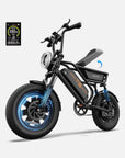 URLIFE Bicicletta Elettrica T16" x 3.0, Batteria Rimovibile da 48V 13Ah, Motore Brushless da 250W, Autonomia di 100km, Bici Elettrica con Doppia Sospensione