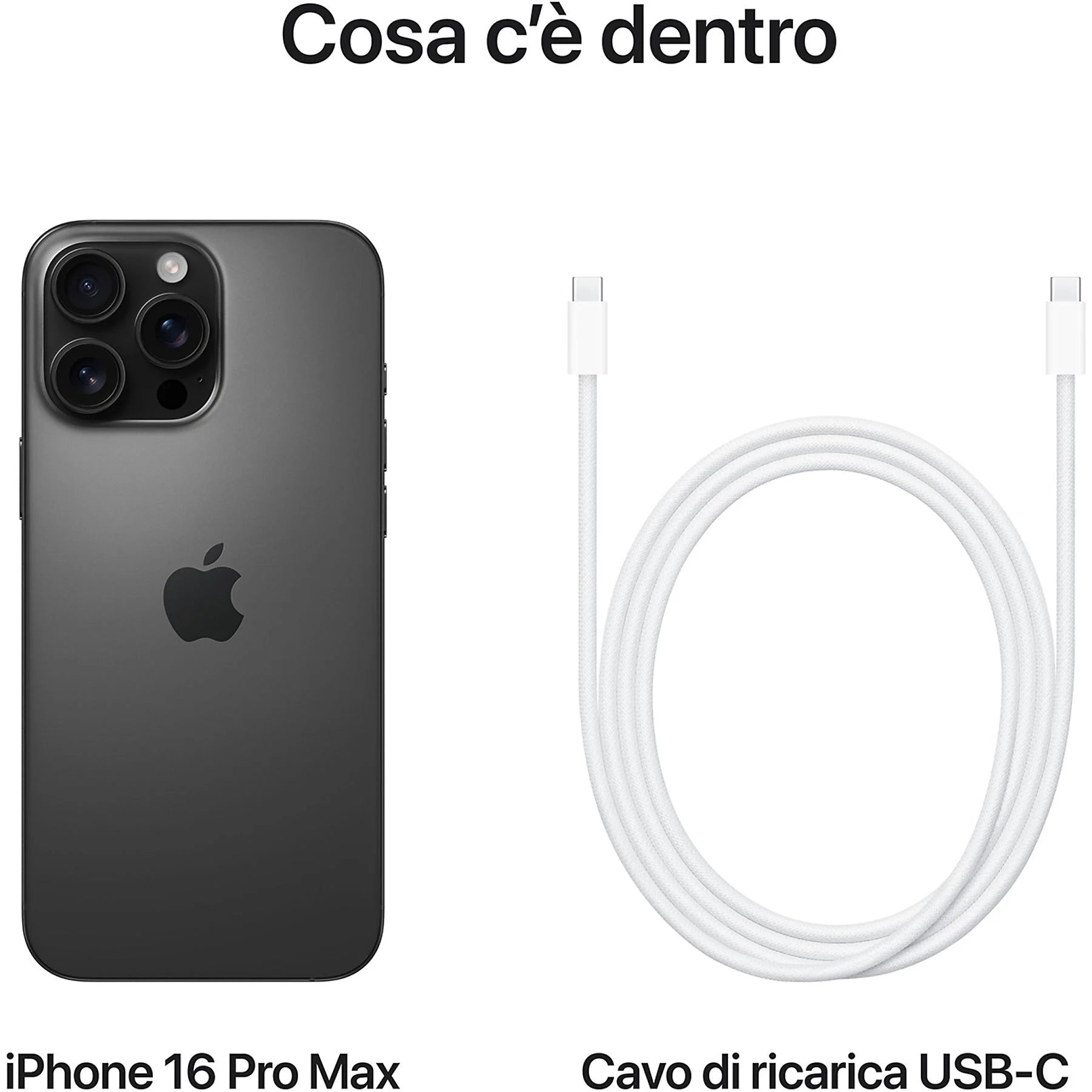 Apple iPhone 16 Pro  128GB Titanio nero