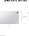 Samsung Galaxy Tab A11+, Tablet Android, WiFi, 6GB RAM, 128GB, 11.0" 90Hz Display, Silver