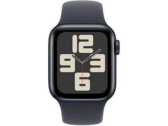 Apple Watch SE 2023 GPS Cassa 44mm in Alluminio Mezzanotte con Cinturino Sport Mezzanotte