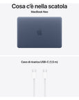 APPLE MacBook Neo 13'', Chip A18 Pro, 6 CPU 5 GPU, 8GB, 256GB, Magic Keyboard, Indaco